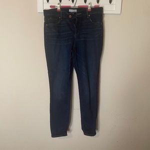 Loft Darkwash Modern Skinny Jeans